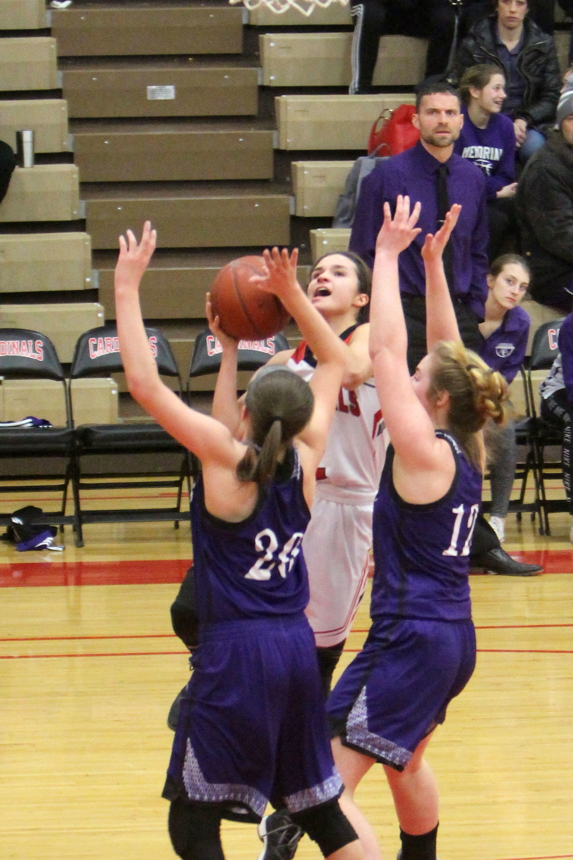 Eau Claire Memorial at Chi-Hi girls basketball 2-8-19